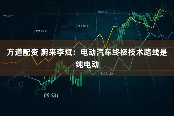 方道配资 蔚来李斌：电动汽车终极技术路线是纯电动