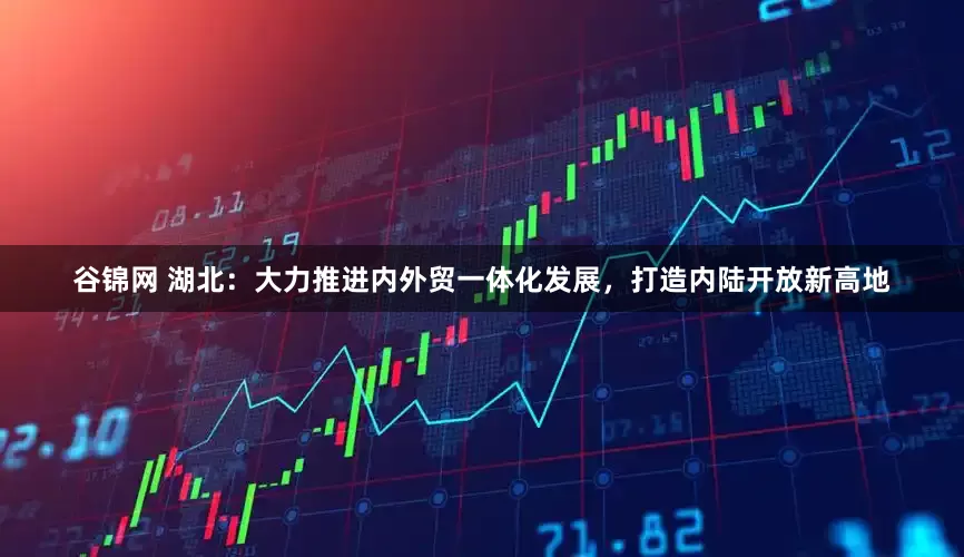 谷锦网 湖北：大力推进内外贸一体化发展，打造内陆开放新高地